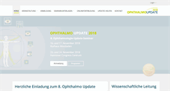 Desktop Screenshot of ophthalmo-update.com